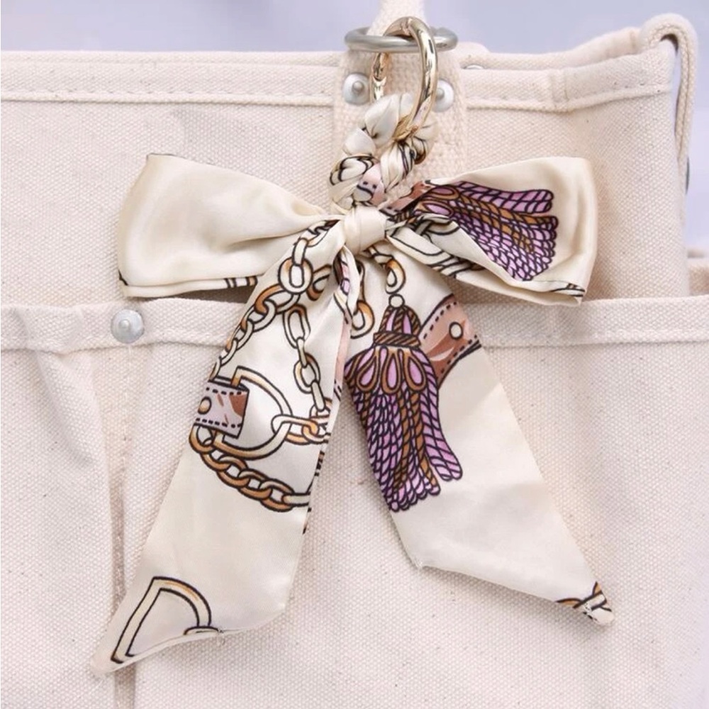 NEW Scarf Keychain Bag Charm